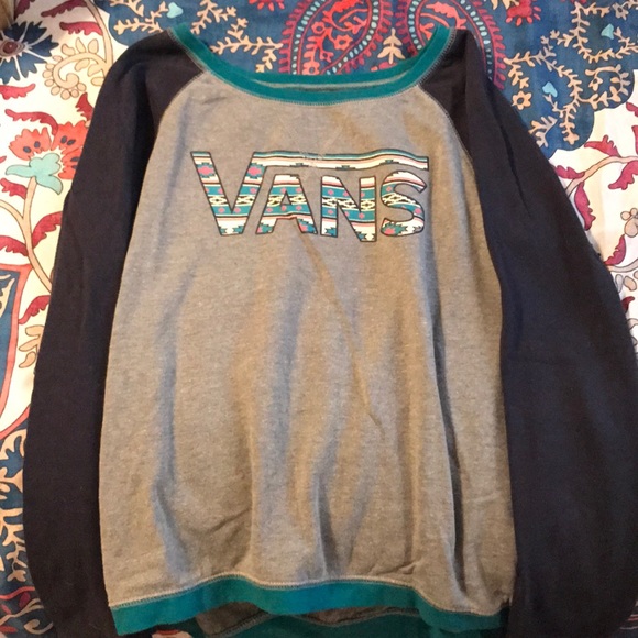 Vans Sweaters - Vans tribal sweatshirt